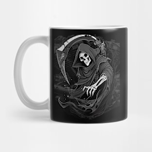 Grim Reaper / Death Motorbike Motorcycle Biker Mug